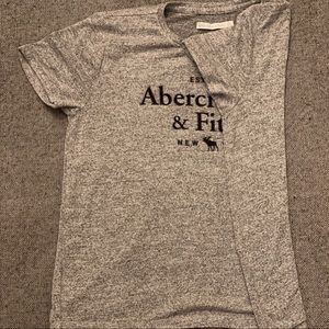 Grey Soft Abercrombie & Fitch T-Shirt
